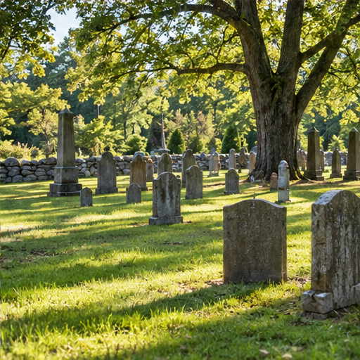 Concept illustration: Cemetery Preservation & Grounds Stewardship